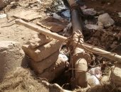 شكوى من تهالك الطريق ووجود ماسورة صرف مكسورة بشارع ناهيا كرداسة بالجيزة