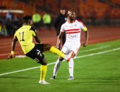 صور.. شيكا ومصطفى محمد وزيزو وأوناجم فى هجوم الزمالك أمام دجلة