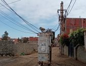 قارئ يشكو تهالك محول كهرباء بقرية ميت الديبة بكفر الشيخ
