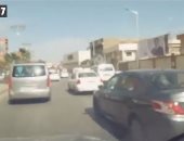 فيديو.. انسياب فى حركة المرور بنفق الهرم بالاتجاهين