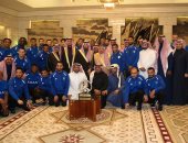 أمير الرياض يستقبل نجوم الهلال احتفالا بلقب دورى أبطال آسيا 2019