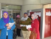 حملة لتوعية العاملين فى جامعة حلوان بطرق الوقاية من فيروس كورونا