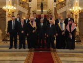 النائب العام يعقد لقاءً ثنائياً مع نظيره السعودي بحضور رئيس القضاء الأعلى ووزير العدل