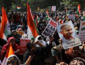 تظاهرات فى الهند على قانون الجنسية الجديد
