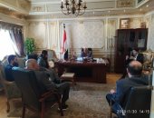 نواب دمياط يستقبلون المحافظ بالبرلمان قبل لقائهم مع رئيس الوزراء.. صور