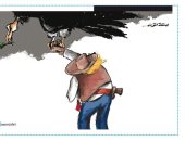 كاريكاتير صحيفة الرأى الأردنية ينتقد خطة ترامب للسلام 