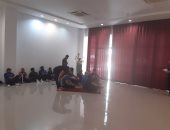 بعثة الزمالك تؤدى صلاة الجمعة فى أنجولا قبل لقاء أول أغسطس.. صور