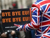 تظاهرات فى بريطانيا تحت شعار " باى باى" الاتحاد الأوروبى