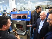 محافظ بورسعيد يتفقد مجمع 54 مصنع للصناعات الصغيرة والمتوسطة .. صور