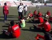 صور .. منتخب الكرة النسائية يختتم استعداداته لمواجهة المغرب غدا 
