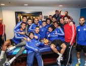 بيراميدز يحتفل بعيد ميلاد عمر جابر وإسلام عيسى