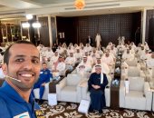 رائد الفضاء الإماراتى هزاع المنصورى يستعرض مهماته بمحطة الفضاء الدولية