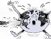 كاريكاتير صحيفة عمانية.. كورونا فيروس يسبب الرعب عالميًا