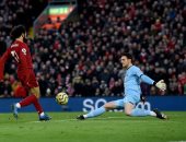 محمد صلاح يحتفل بهدفيه فى مرمى ساوثهامبتون بهذه الطريقة.. صور