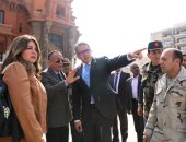 صور.. وزارة السياحة والاثار تٌنهى 95 % من مشروع ترميم وتأهيل قصر البارون