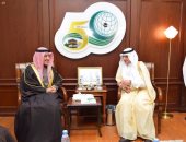أمين منظمة التعاون الإسلامى يستقبل وزير الخارجية الكويتى 