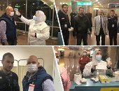 "اليوم السابع" بين رجال الحجر الصحى بمطار القاهرة لاستقبال المصريين العائدون من ووهان وفحصهم.. تفاصيل مواجهة رعب العدوى بكورونا أمام القادمين من الخارج.. وتخصيص 14 مستشفى بالجمهورية لحجز المشتبه بإصابتهم بالمرض