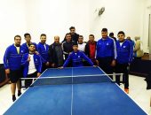 جامعة المنوفية تفوز بالمركز الأول فى تنس الطاولة بالملتقى الرياضى للوافدين العرب