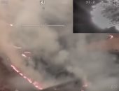 الحرائق تعود إلى استراليا.. تصوير جوى يظهر حرائق ضخمة فى بريدبو (فيديو)
