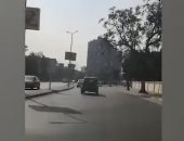 فيديو.. انسياب مرورى على طريق الكورنيش بوسط البلد رابع أيام العيد