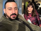  شاهد لوك هبة مجدى ودياب فى كواليس "فرصة ثانية"