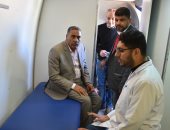 صور.. تجهيز وحدات صحية بديلا لمستشفى النجيلة بمطروح لخدمة الأهالى