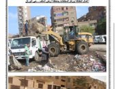 استجابة لصحافة المواطن.. محافظ الجيزة ترفع القمامة من منطقة الملف بالوراق 