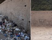 محافظة الجيزة ترفع القمامة من أرض اللواء من شارع المعتمدية
