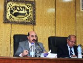 صور.. محافظ أسوان: إعادة الهيكلة الإدارية للعاملين بمراكز التطوير التكنولوجى