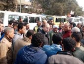 نائب محافظ الجيزة يوجه بسرعة تسليم محطتى مياه أوسيم وصرف ناهيا