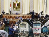 10 توصيات برلمانية لتطوير "السكة الحديد ومترو الأنفاق": تعزيز استثمار القطاع الخاص في مشروعات التشغيل والإدارة.. ودعم التصنيع المحلي للعربات.. وخطة للتوسع في القطارات الكهربائية واستبدال المزلقانات بأنفاق