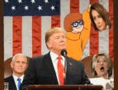 نجل ترامب يسخر من بيلوسى وخصوم والده بصورة رأس مقطوعة وكارتون "سكوبى دوو"
