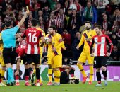 برشلونة يلحق بريال مدريد ويودع كأس إسبانيا أمام بيلباو.. فيديو