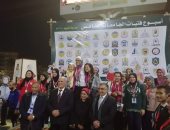 جامعة القاهرة تفوز بالمركز الأول على الجامعات المصرية بأسبوع فتيات الجامعات 