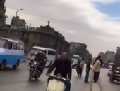 فيديو.. كثافات متوسطة بكوبرى غمرة وسيولة مرورية بالمهندسين