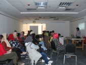 قصور ثقافة أسوان تستضيف ورش مهرجان أفلام المرأة.. صور