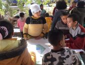 جامعة الإسكندرية تشارك فى فتح فصول جديدة لمحو الأمية بمنطقة أبيس.. صور