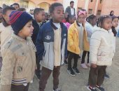 فيديو وصور.. انتظام الدراسة بالترم الثانى داخل 1300 مدرسة بمحافظة أسوان