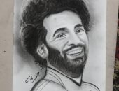 قارئ يشارك ببورترية لـ"صلاح" يحمل اسم مولودته كيان