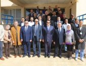 صور.. وزير التعليم العالى يتفقد مستشفى برج العرب الجامعى لعلاج أورام الأطفال