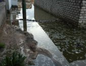 شكوى من سوء حال الصرف الصحى بمنطقة ساقية صالح بالباجور فى المنوفية