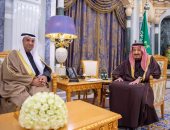 الملك سلمان يستقبل الأمين العام لمجلس دول التعاون الخليجى