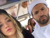 شاهد أجويرو يخطف الأنظار بالزى الخليجى على أنغام عربية