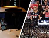 صور ..العالم هذا الصباح.. دونالد ترامب ينظم مسيرة انتخابية فى مانشستر.. إجلاء سكان مبنى عام خوفا من انتشار كورونا عبر "الأنابيب" فى هونج كونج..مرشح أمريكى يعقد مؤتمرًا جماهيريًا على أنغام الموسيقى