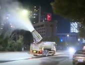 "بالسيارات والملابس المعقمة" ووهان تنفذ عملية تطهير للحد من كورونا.. فيديو