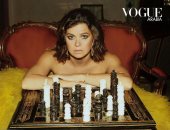 3 شخصيات لامرأة واحدة.. حوار جلسة تصوير مختلفة ليسرا اللوزى مع مجلة " فوج "