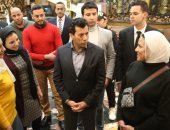 وزير الرياضة يلتقى بشباب الفوج الخامس من الرحلات الشبابية