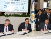 وزير البترول يوقع اتفاقية للبحث عن البترول والغاز بخليج السويس بـ35 مليون دولار