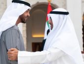 ولي عهد أبو ظبى يستقبل أمين عام مجلس التعاون 