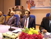 نائب محافظ قنا ورئيس الجامعة يشهدان المؤتمر العلمى الثانى لكلية العلاج الطبيعى